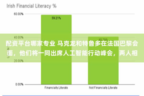 配资平台哪家专业 马克龙和特鲁多在法国巴黎会面，他们将一同出席人工智能行动峰会，两人相