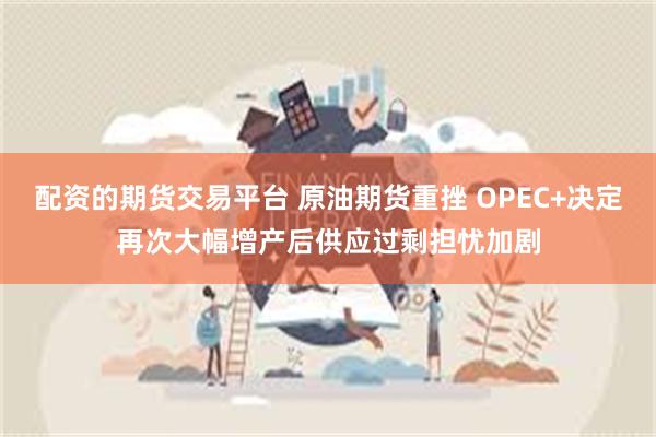 配资的期货交易平台 原油期货重挫 OPEC+决定再次大幅增产后供应过剩担忧加剧