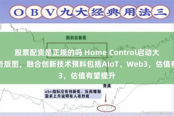 股票配资是正规的吗 Home Control启动大健康业务版图，融合创新技术預料包括AIoT、Web3，估值有望提升