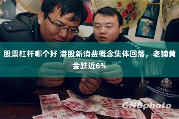 股票杠杆哪个好 港股新消费概念集体回落，老铺黄金跌近6%