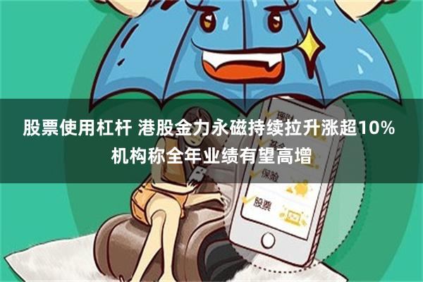 股票使用杠杆 港股金力永磁持续拉升涨超10% 机构称全年业绩有望高增