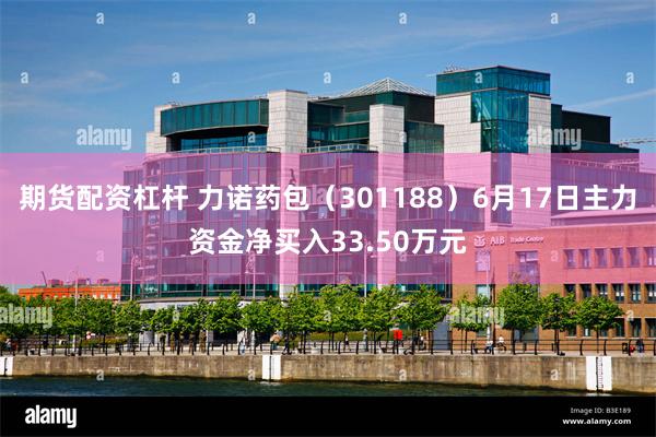 期货配资杠杆 力诺药包（301188）6月17日主力资金净买入33.50万元