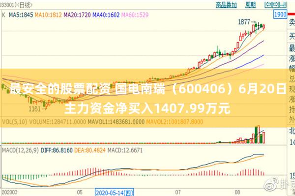 最安全的股票配资 国电南瑞（600406）6月20日主力资金净买入1407.99万元
