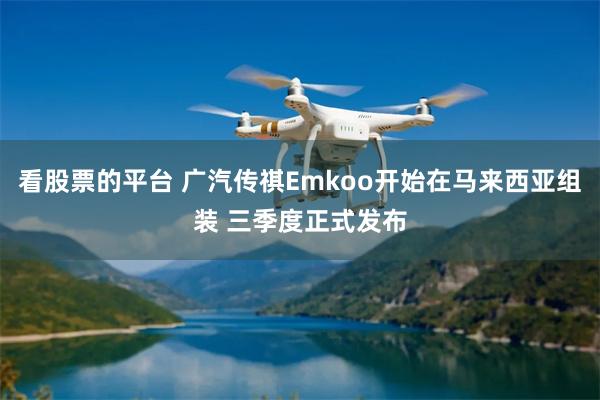 看股票的平台 广汽传祺Emkoo开始在马来西亚组装 三季度正式发布