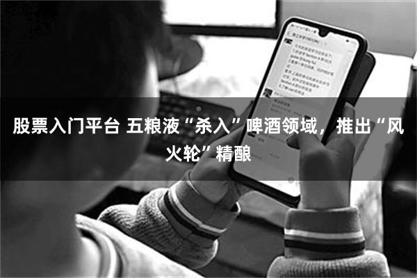 股票入门平台 五粮液“杀入”啤酒领域,推出“风火轮”精酿