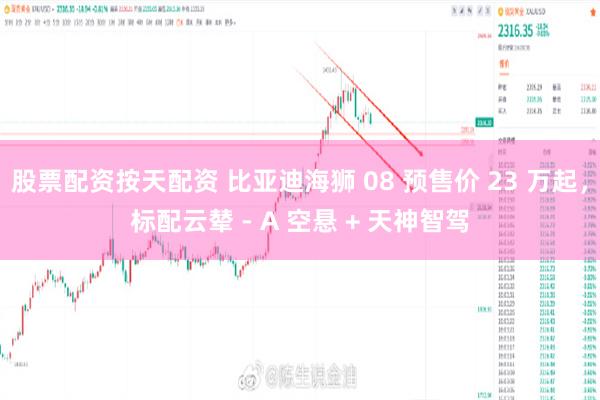 股票配资按天配资 比亚迪海狮 08 预售价 23 万起，标配云辇 - A 空悬 + 天神智驾