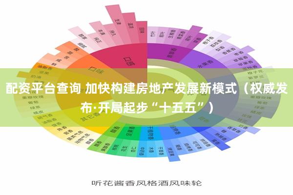 配资平台查询 加快构建房地产发展新模式（权威发布·开局起步“十五五”）