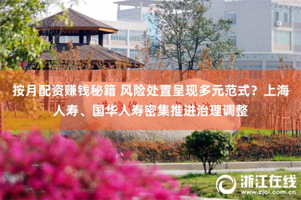 按月配资赚钱秘籍 风险处置呈现多元范式？上海人寿、国华人寿密集推进治理调整